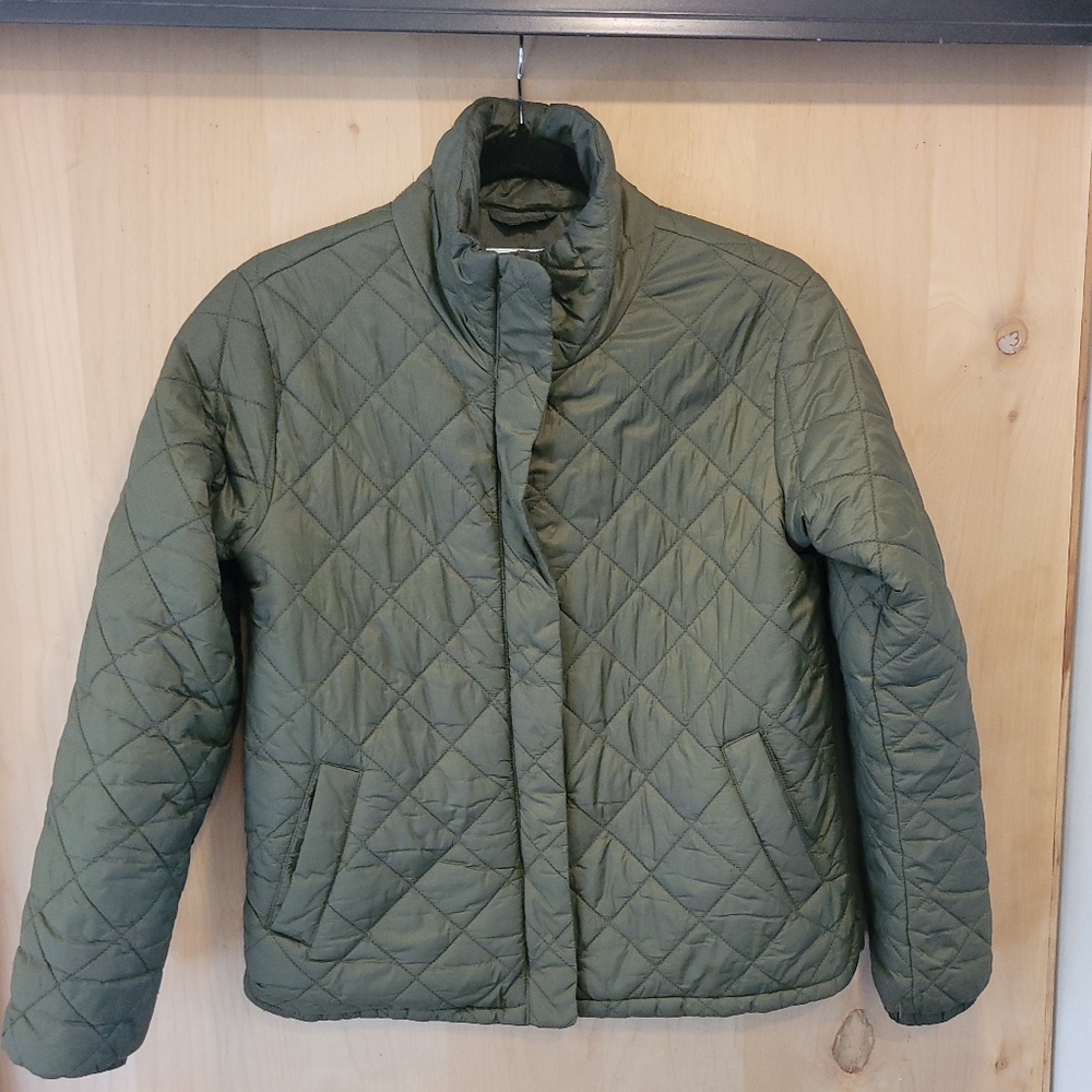 🛑SOLD🛑Navy Quilted Puffer Jacket